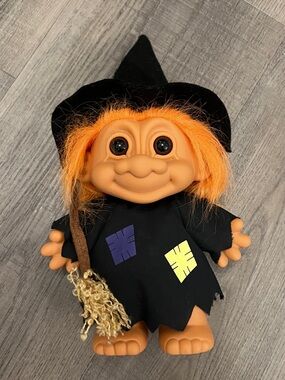 Troll Doll Witch - 10”